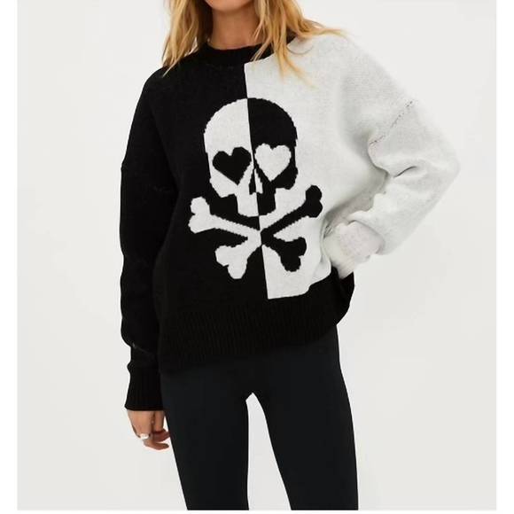 BEACH RIOT Sweaters - NEW BEACH RIOT the callie sweater in skull